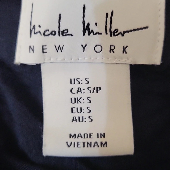 Nicole Miller High Low Hem Lightweight Spaghetti Straps Maxi Dress - Picture 4 of 4